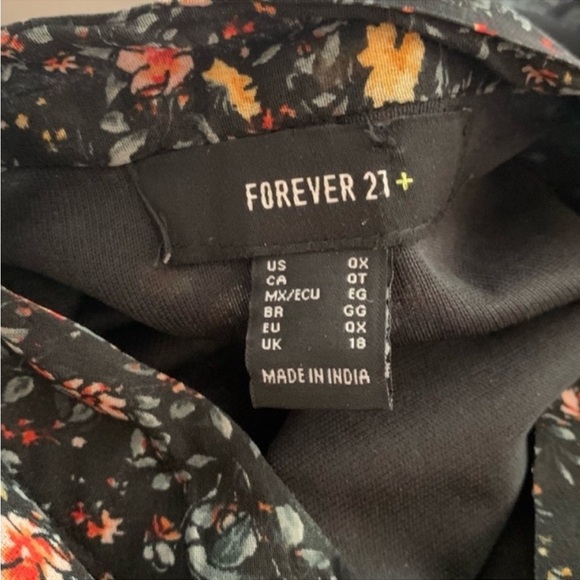 Forever 21 dress top tunic size 0X - Picture 4 of 6